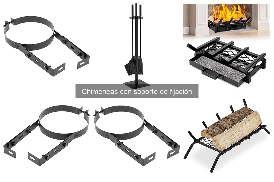Mejores chimeneas con soporte de fijación para exteriores