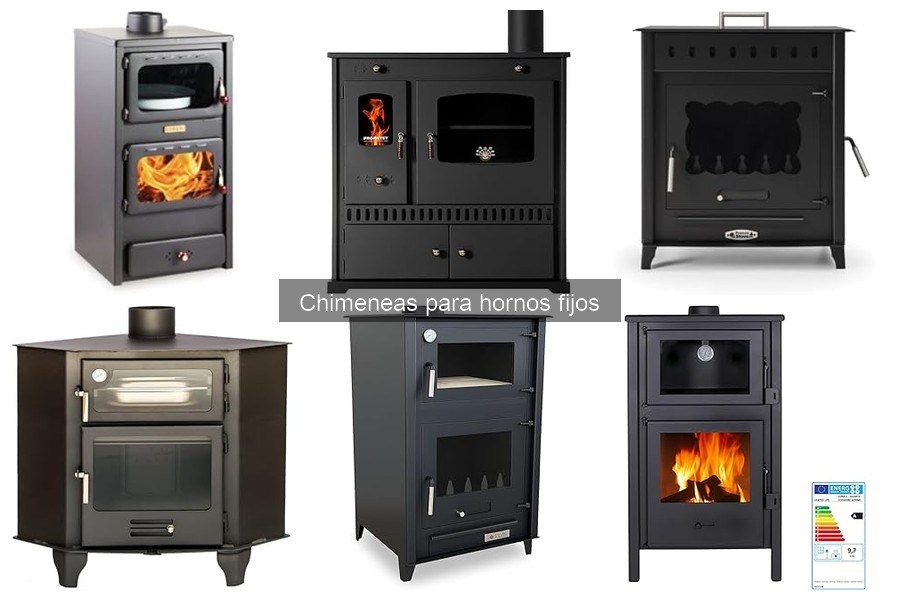 Mejores chimeneas para hornos fijos en 2023: comparativa