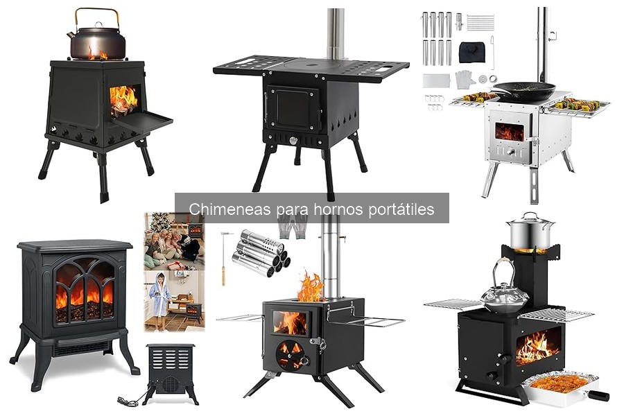 Mejores chimeneas para hornos portátiles en 2023