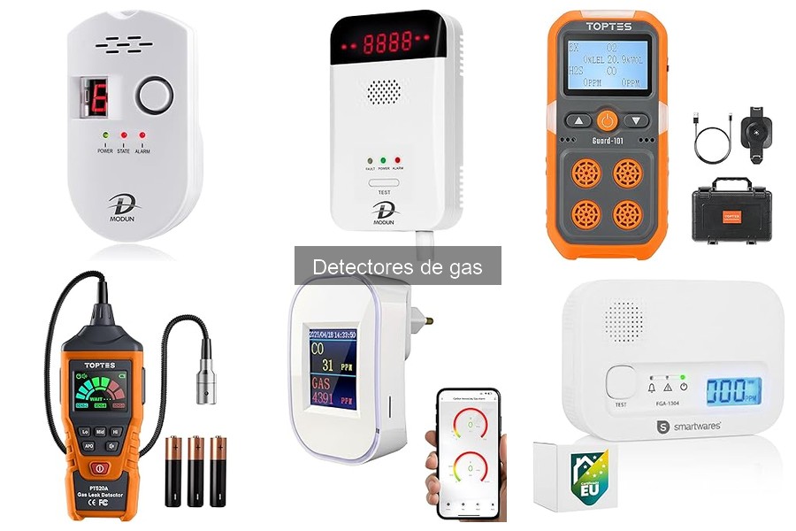 Mejores detectores de gas para hogares y oficinas en 2023