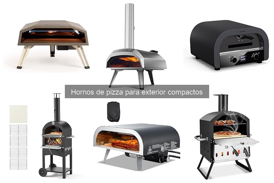 Mejores hornos de pizza compactos para exterior en 2023