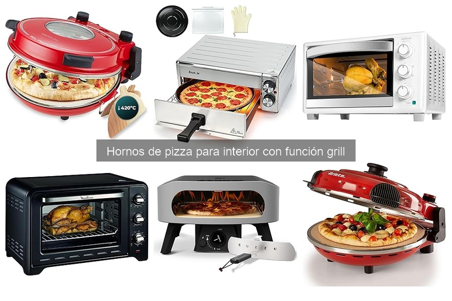 Mejores hornos de pizza con función grill en 2023