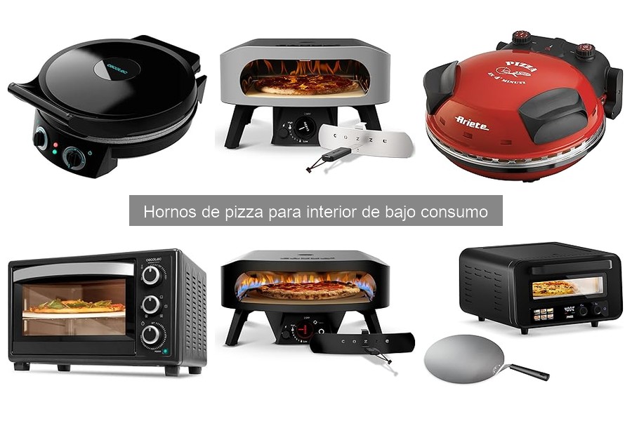 Mejores hornos de pizza de bajo consumo para familias