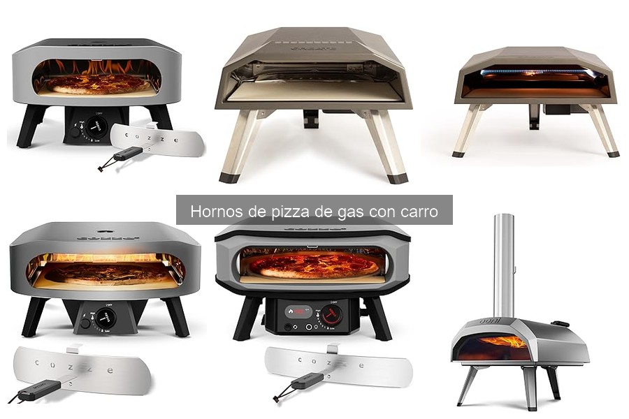 Mejores hornos de pizza de gas con carro para uso doméstico