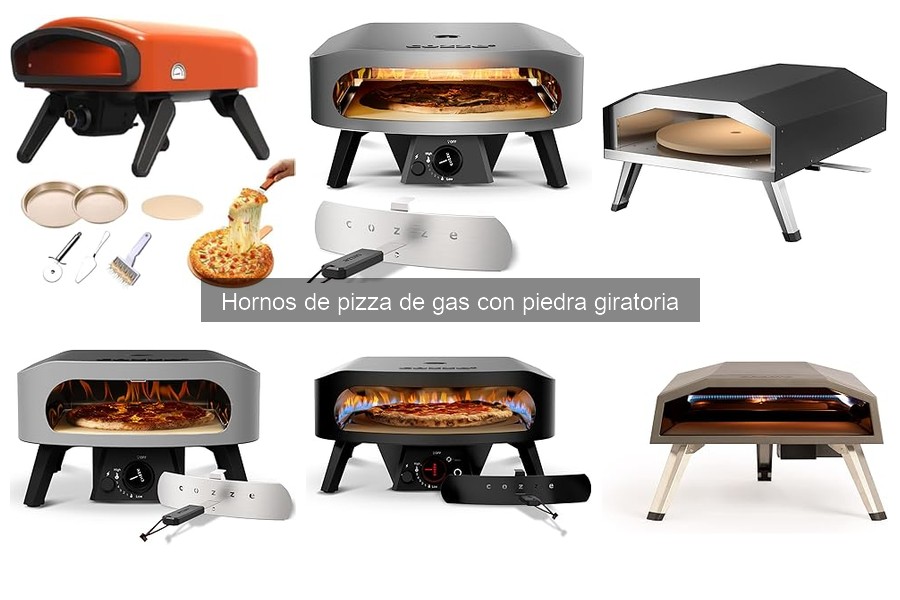 Mejores hornos de pizza de gas con piedra giratoria 2023