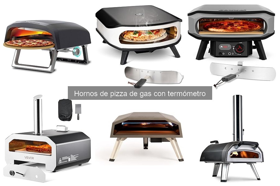 Mejores hornos de pizza de gas con termómetro en 2023