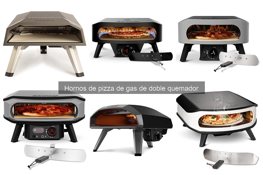 Mejores hornos de pizza de gas de doble quemador en 2023