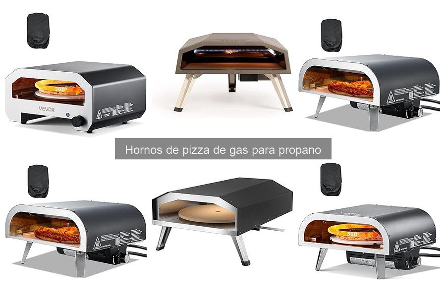 Mejores hornos de pizza de gas para propano en 2023