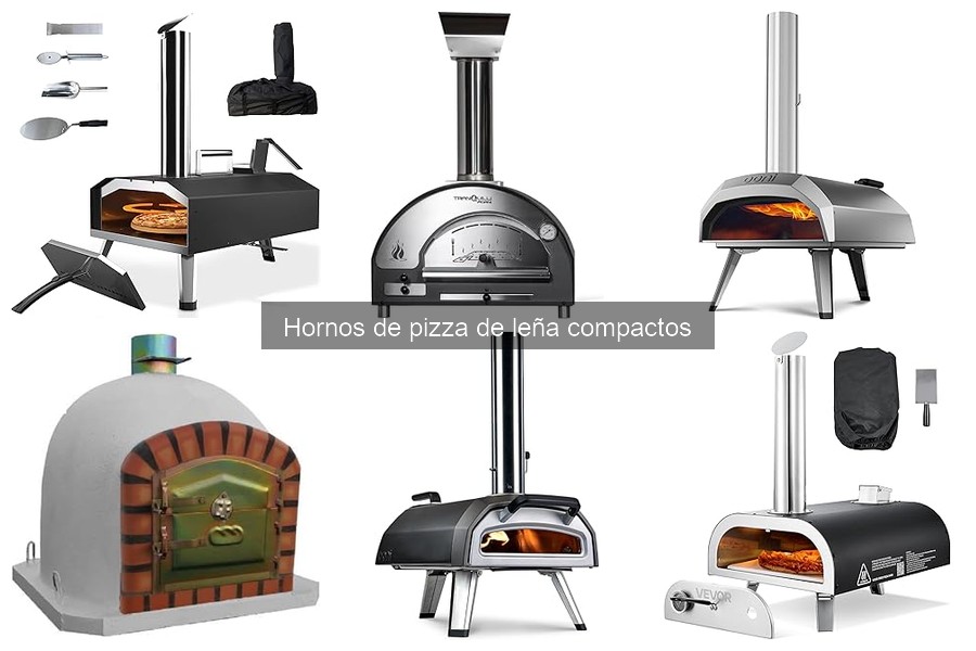 Mejores hornos de pizza de leña compactos en 2023