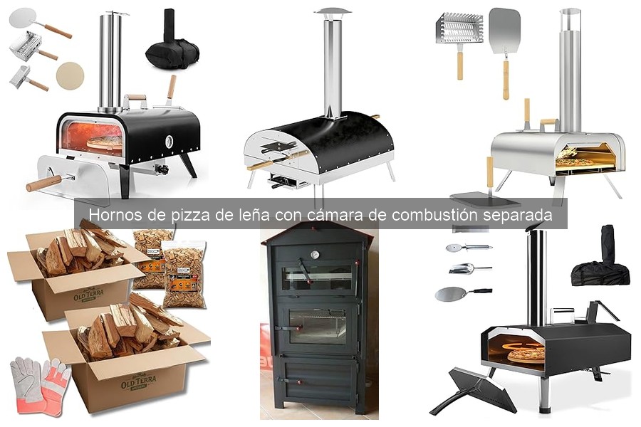Mejores hornos de pizza de leña con cámara de combustión