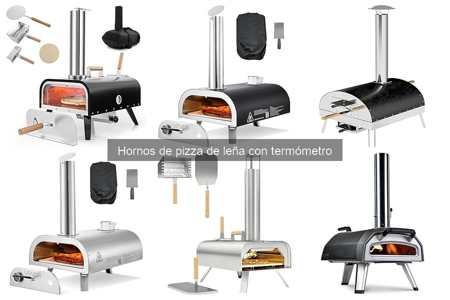 Mejores hornos de pizza de leña con termómetro en 2023