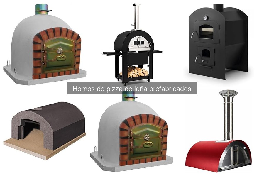Mejores hornos de pizza de leña prefabricados para casa