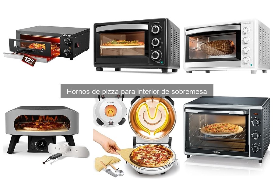 Mejores hornos de pizza de sobremesa para familias en 2023