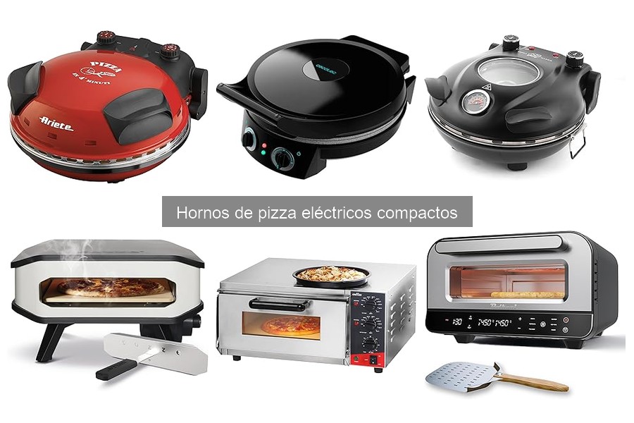 Mejores hornos de pizza eléctricos compactos para familias