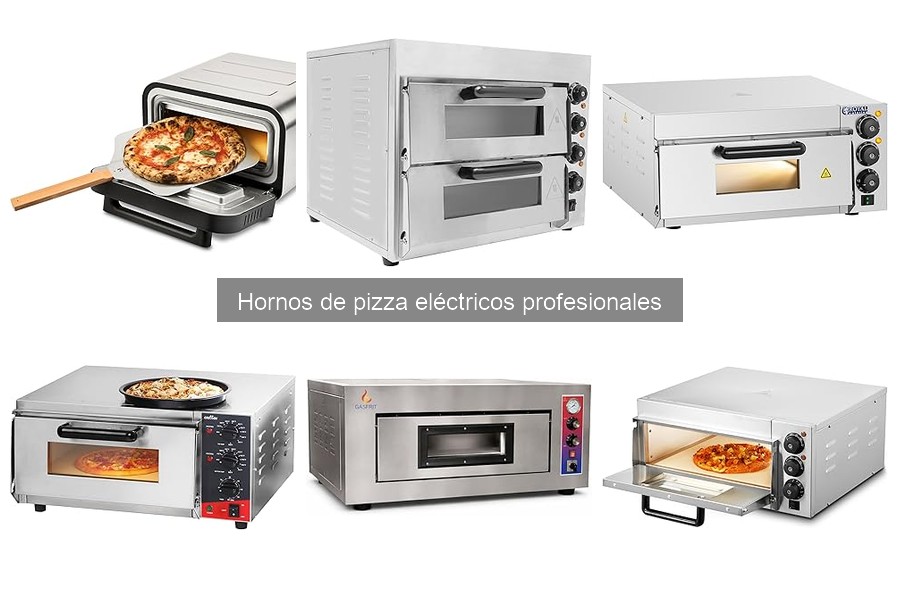 Mejores hornos de pizza eléctricos profesionales para restaurantes