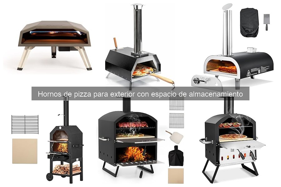 Mejores hornos de pizza para exterior con almacenamiento 2023