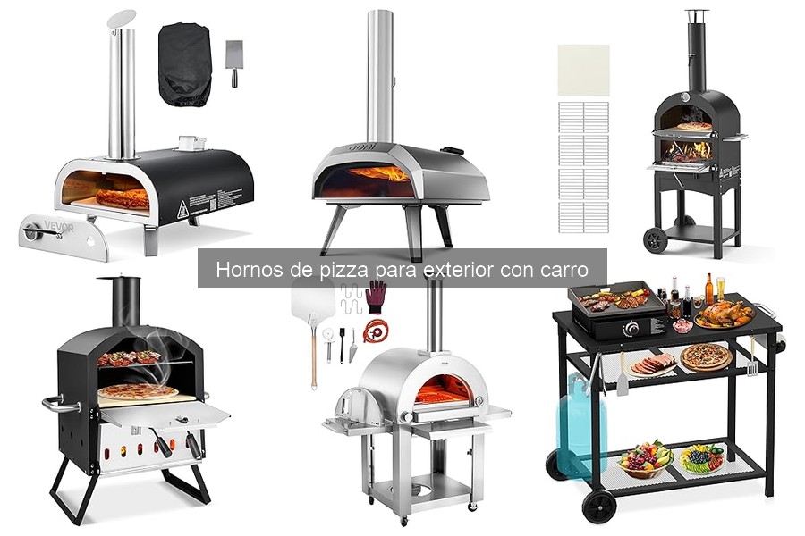 Mejores hornos de pizza para exterior con carro en 2023