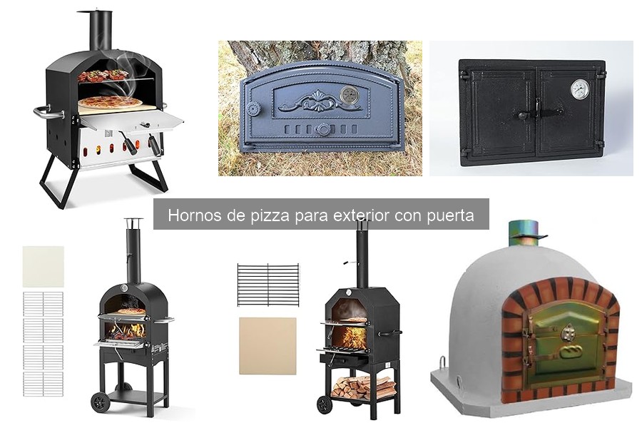 Mejores hornos de pizza para exterior con puerta en 2023