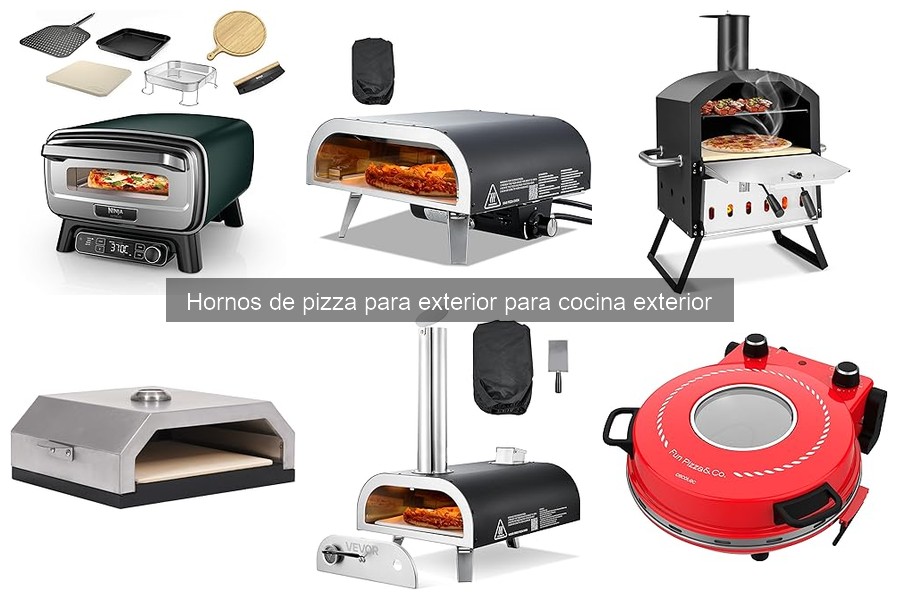 Mejores hornos de pizza para exteriores: comparativa 2023