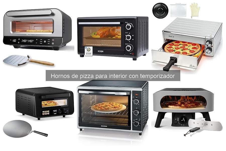 Mejores hornos de pizza para interior con temporizador 2023