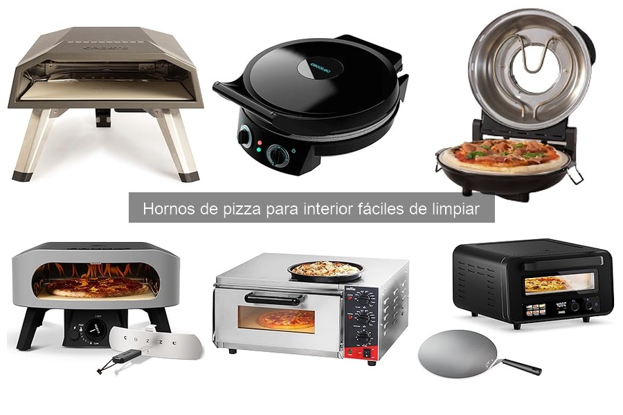 Mejores hornos de pizza para interior fáciles de limpiar 2023