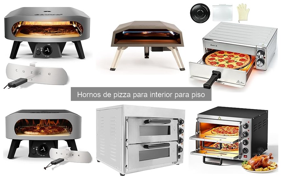 Mejores hornos de pizza para interiores en 2023: comparativa