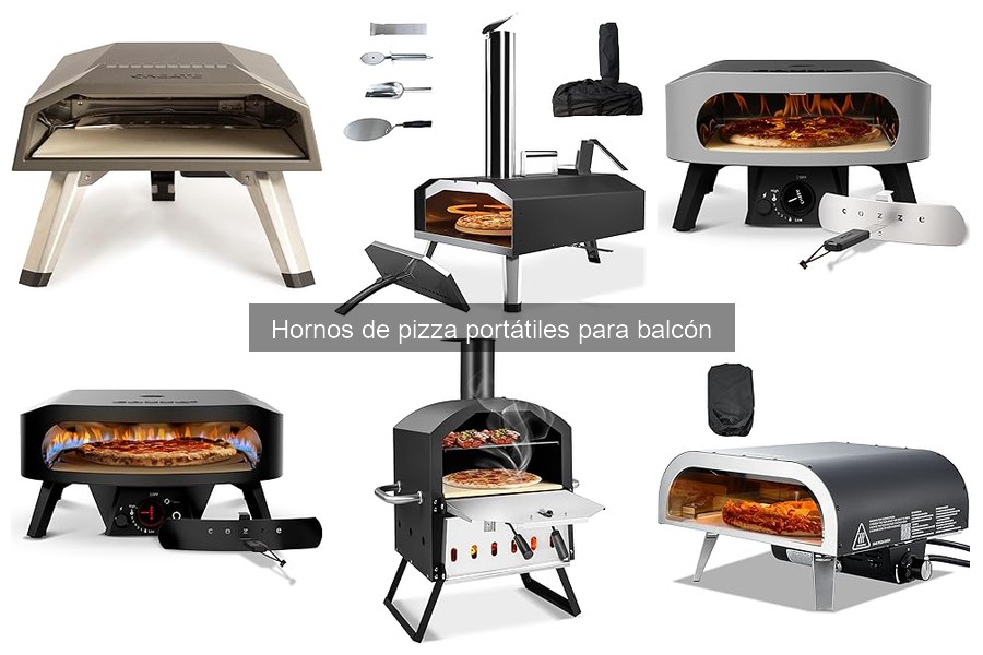 Mejores hornos de pizza portátiles para balcón: Comparativa 2023