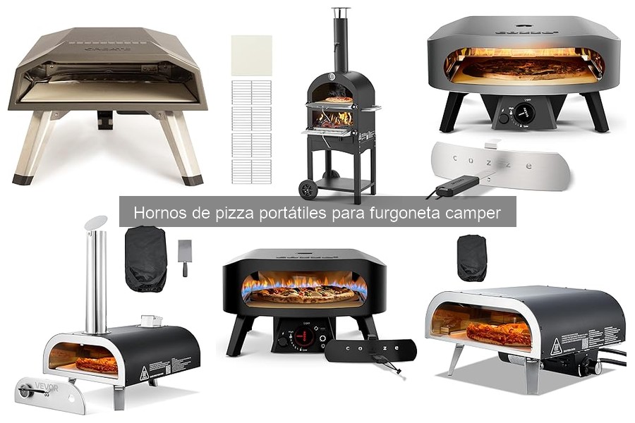 Mejores hornos de pizza portátiles para furgonetas camper 2023