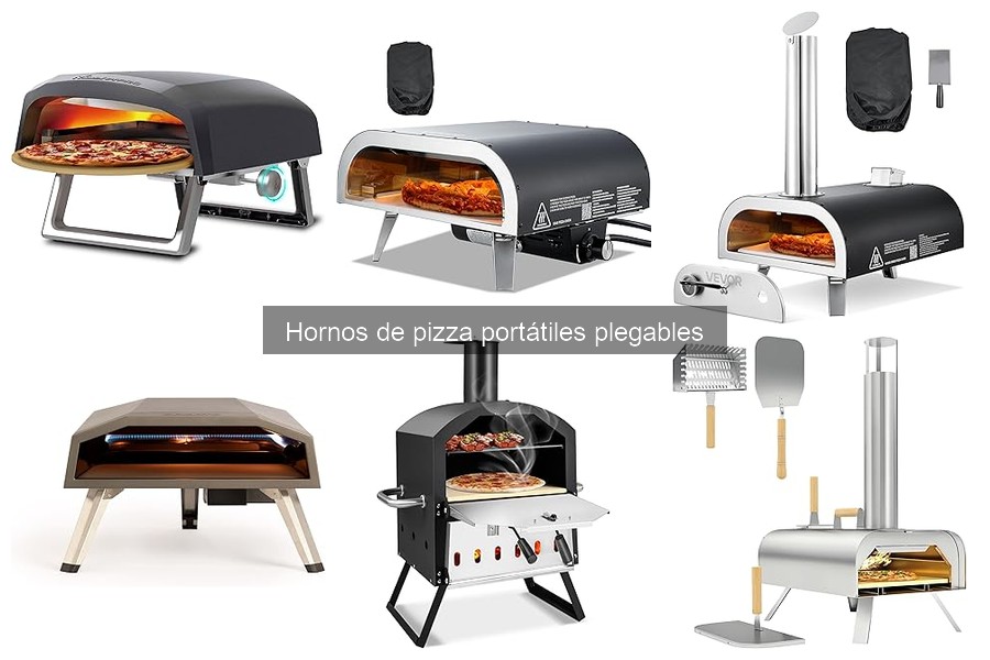 Mejores hornos de pizza portátiles plegables del mercado