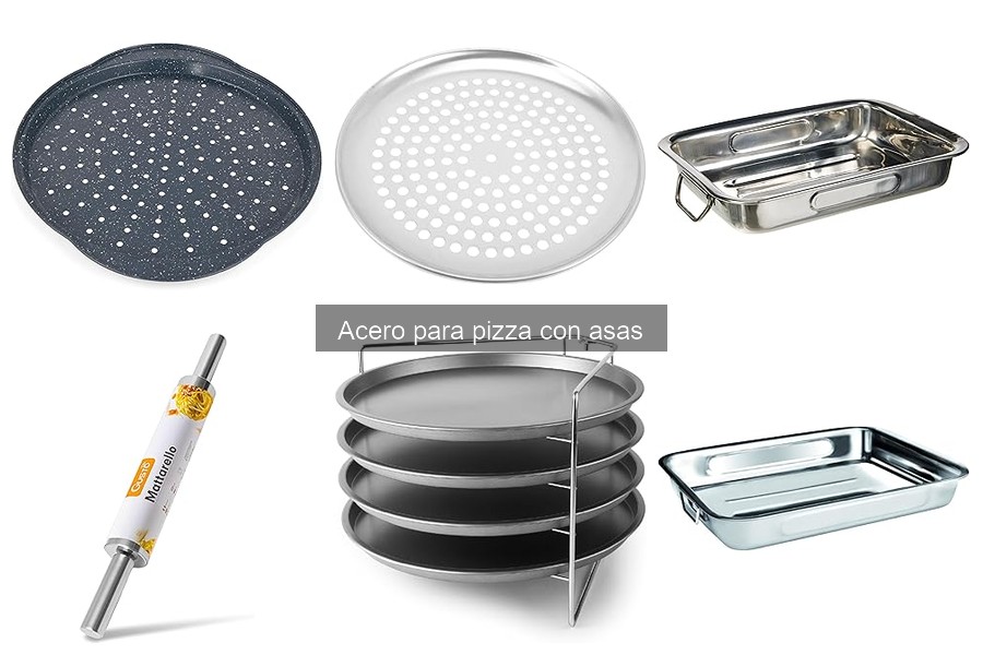Mejores marcas de acero para pizza con asas en 2023