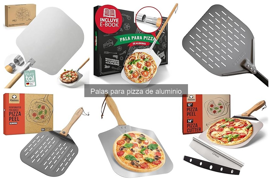 Mejores marcas de palas para pizza de aluminio en 2023