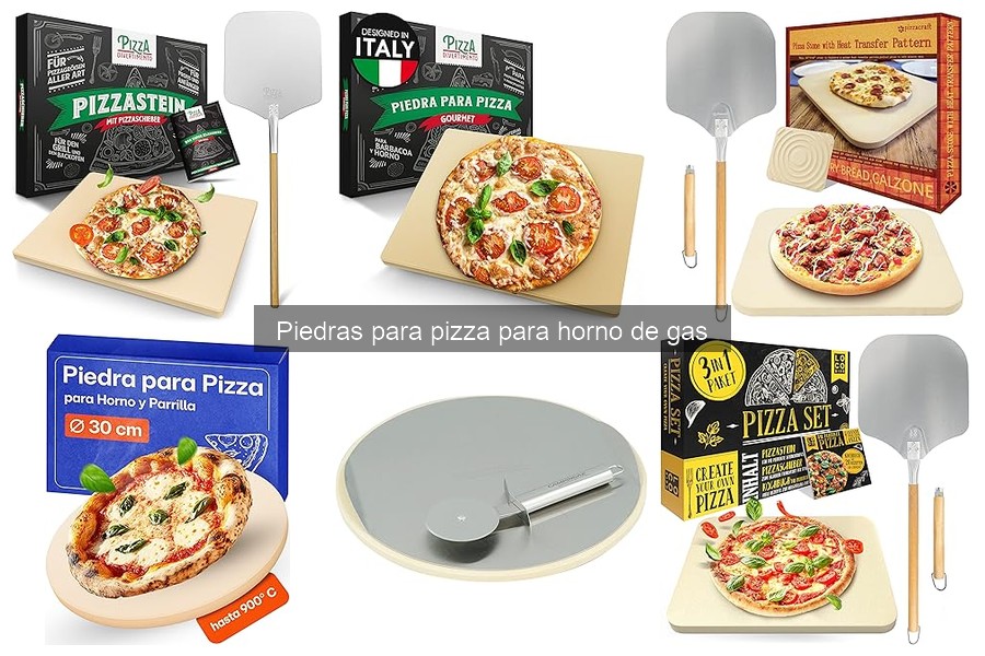 Mejores marcas de piedras para pizza para hornos de gas