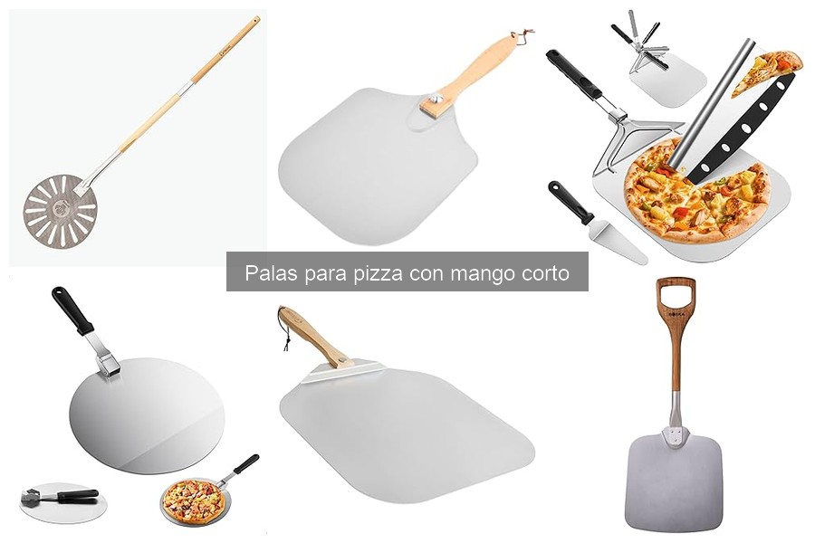 Mejores palas para pizza con mango corto del mercado