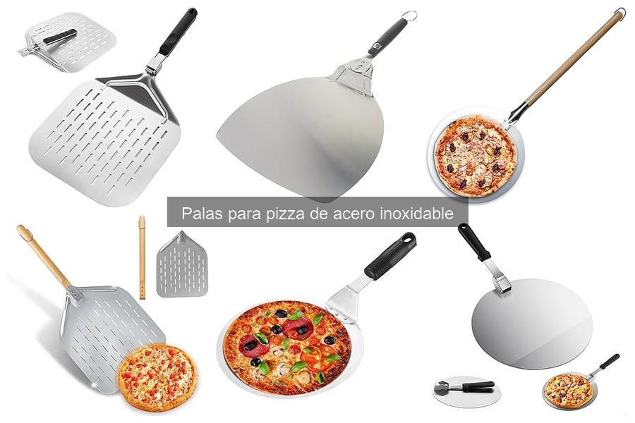 Mejores palas para pizza de acero inoxidable para tu cocina