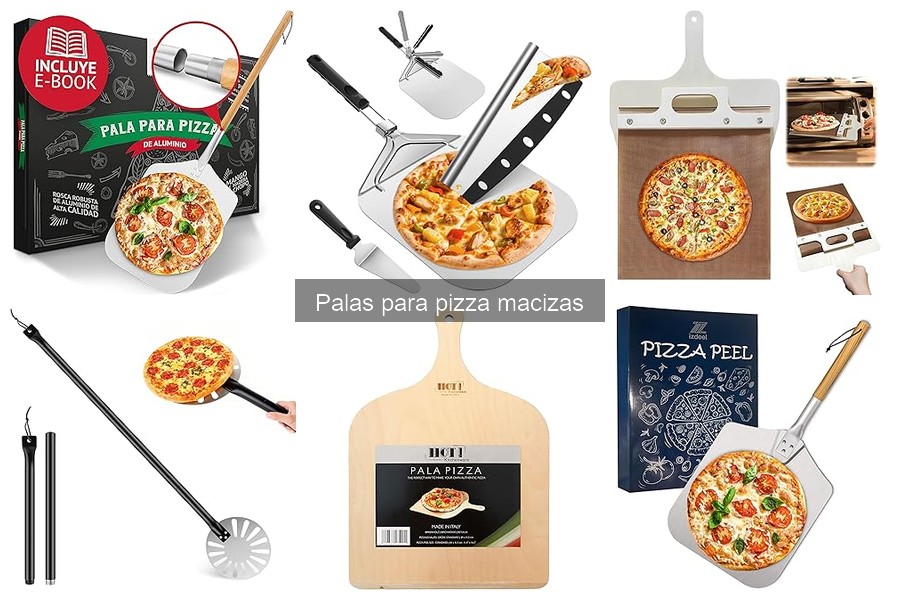 Mejores palas para pizza macizas de 2023: marcas destacadas