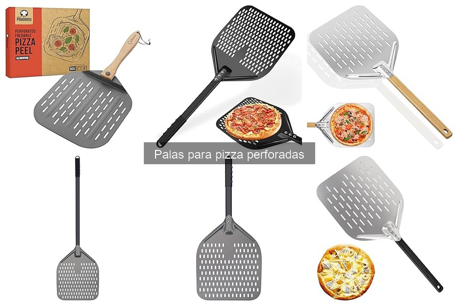 Mejores palas para pizza perforadas según usuarios