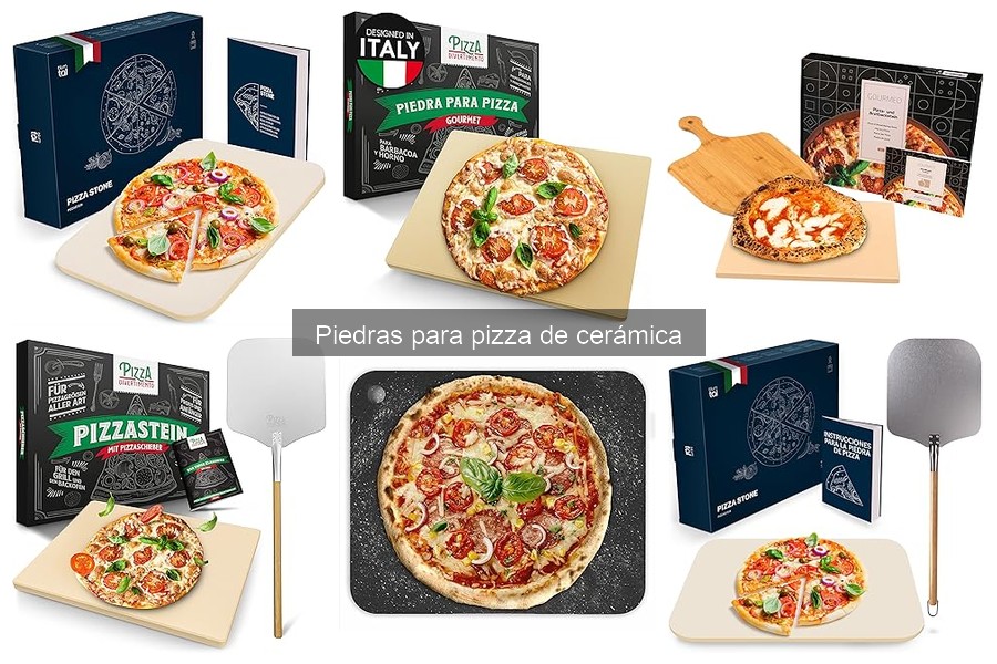 Mejores piedras para pizza de cerámica en 2023