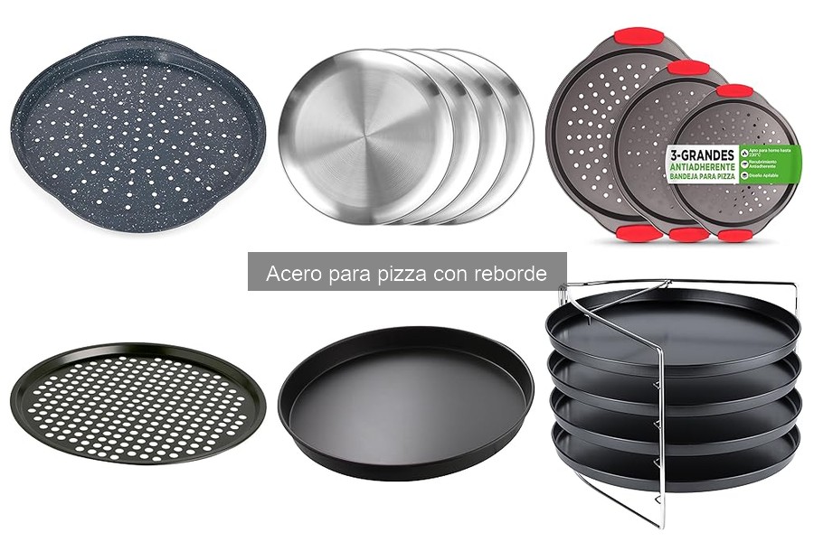 Mejores recursos para usar acero para pizza con reborde