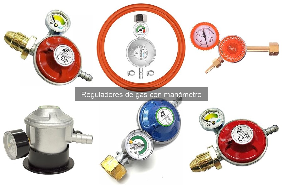 Mejores reguladores de gas con manómetro para hornos de pizza