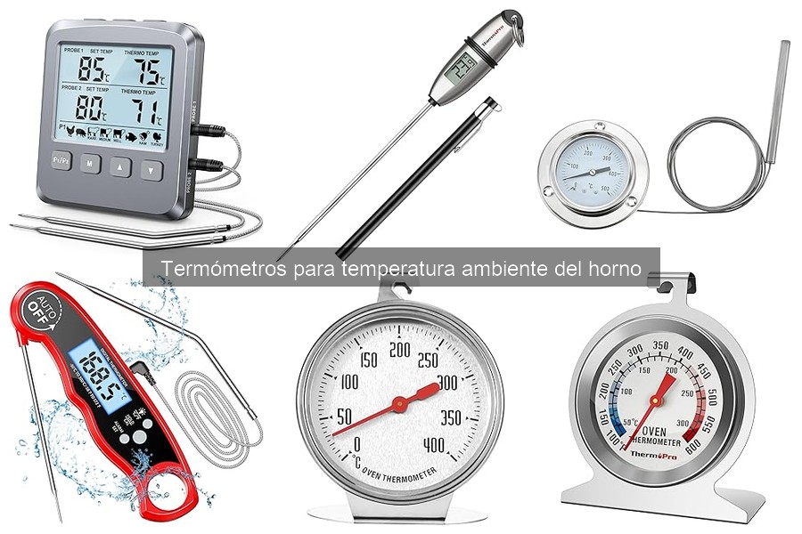 Mejores termómetros para horno en 2023: top opciones