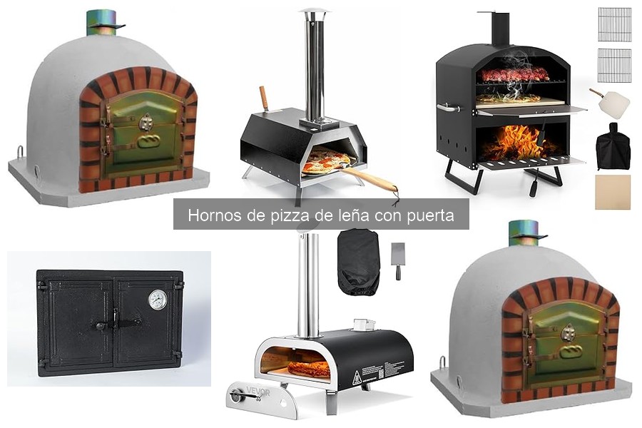 Mejores tiendas para comprar hornos de pizza de leña con puerta