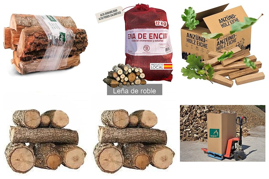 Mejores tipos de leña de roble para cocinar pizzas