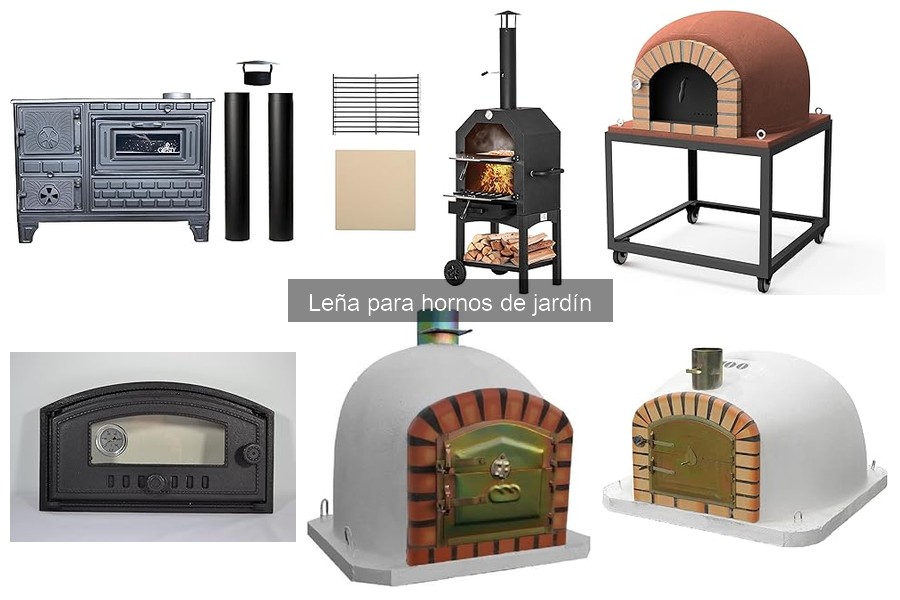Mejores tipos de leña para hornos de jardín: guía completa