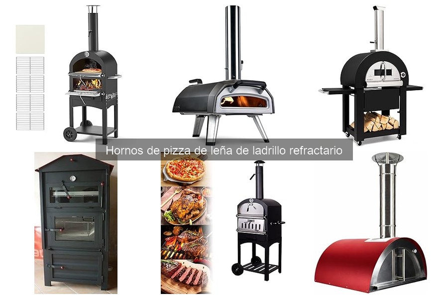 Mejores tipos de leña para hornos de pizza de ladrillo refractario