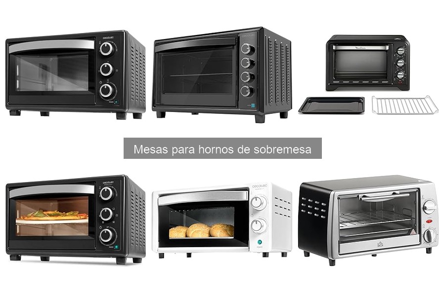 Mesas para Hornos de Sobremesa: ¿Qué son y características?