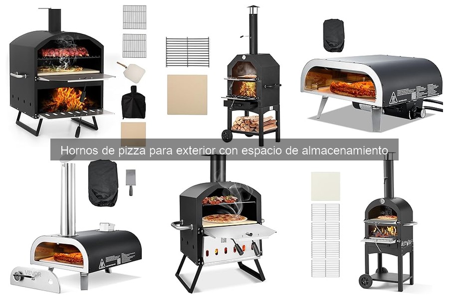 Opiniones de hornos de pizza para exterior con almacenamiento
