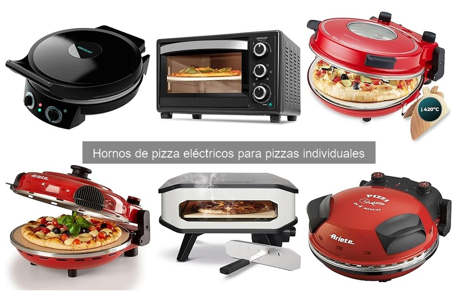 Opiniones de usuarios sobre hornos de pizza eléctricos individuales