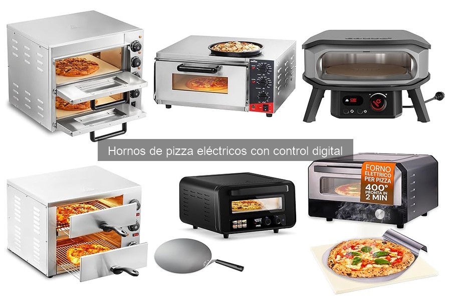 Opiniones sobre hornos de pizza eléctricos con control digital