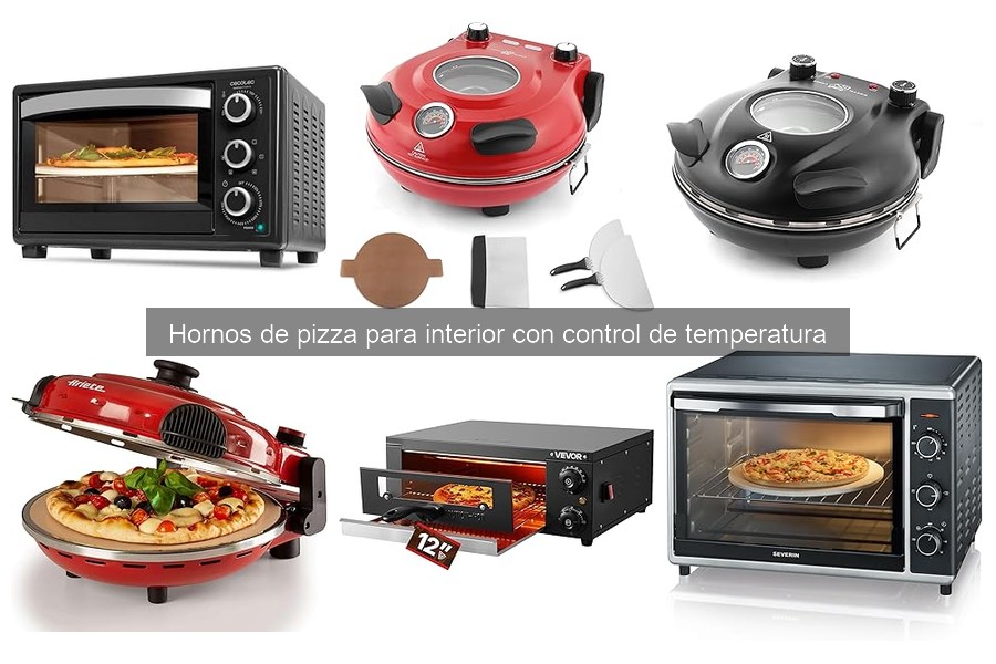 Opiniones sobre hornos de pizza para interior con control de temperatura