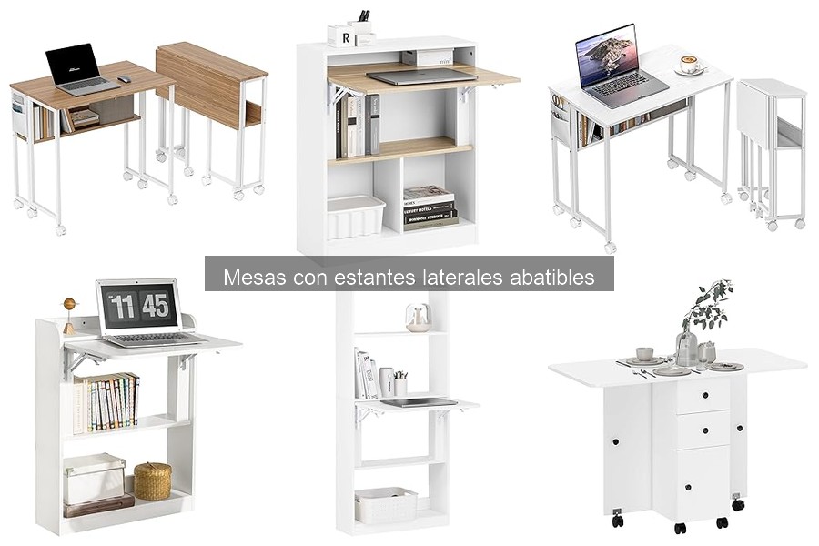 Opiniones sobre mesas con estantes laterales abatibles